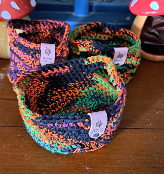 Spooky Mini Trinket Baskets