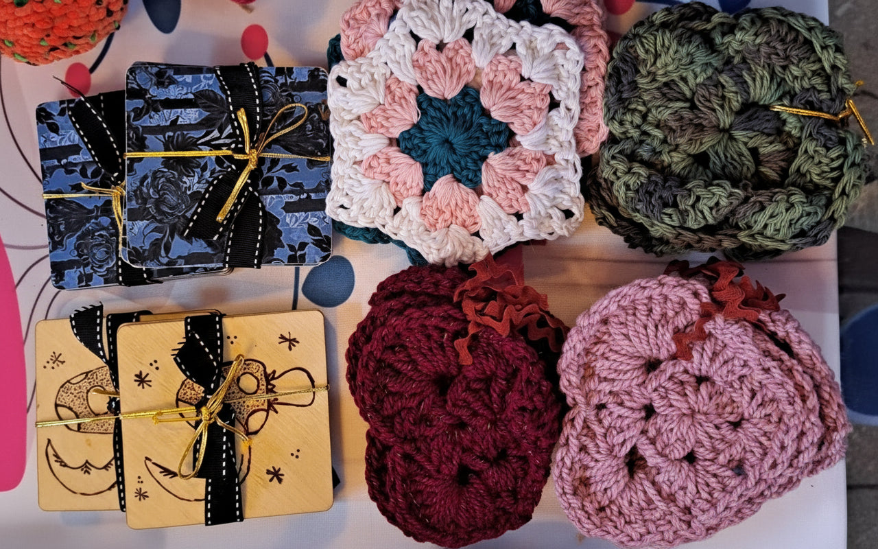 Mystery Coasters 4pk